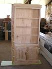 Etagere traditionnelle d´angle fabriquée par votre ébéniste pascal audrin en haute-loire (43)
